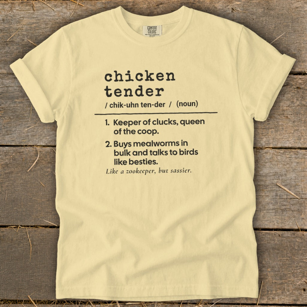 Chicken Tender Definition Signature Tee
