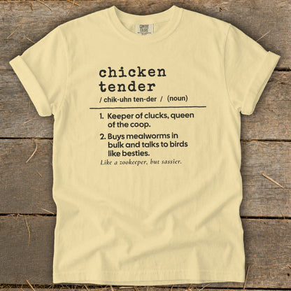 Chicken Tender Definition Signature Tee