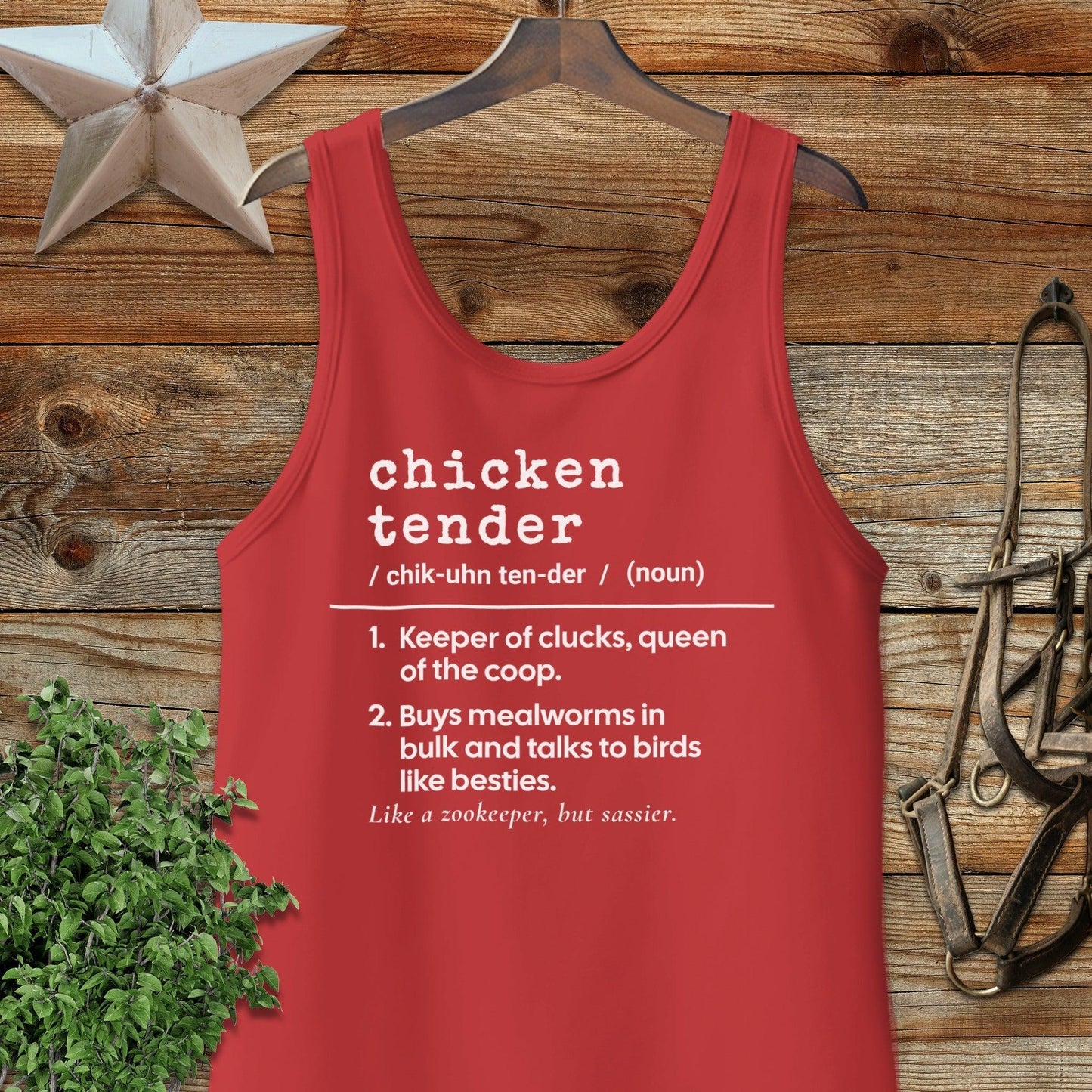 Chicken Tender Definition Tank Top