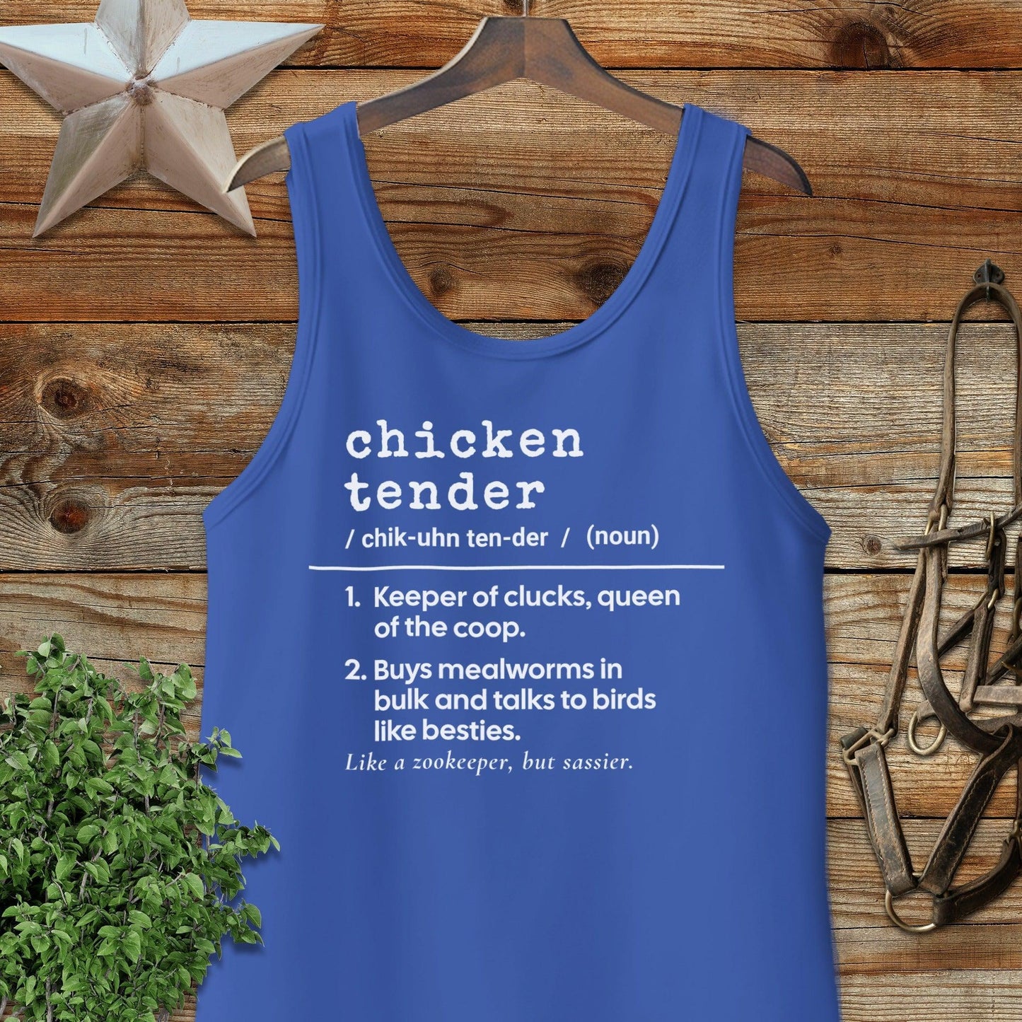Chicken Tender Definition Tank Top
