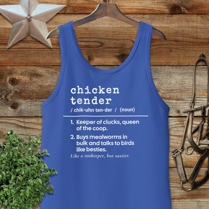 Chicken Tender Definition Tank Top