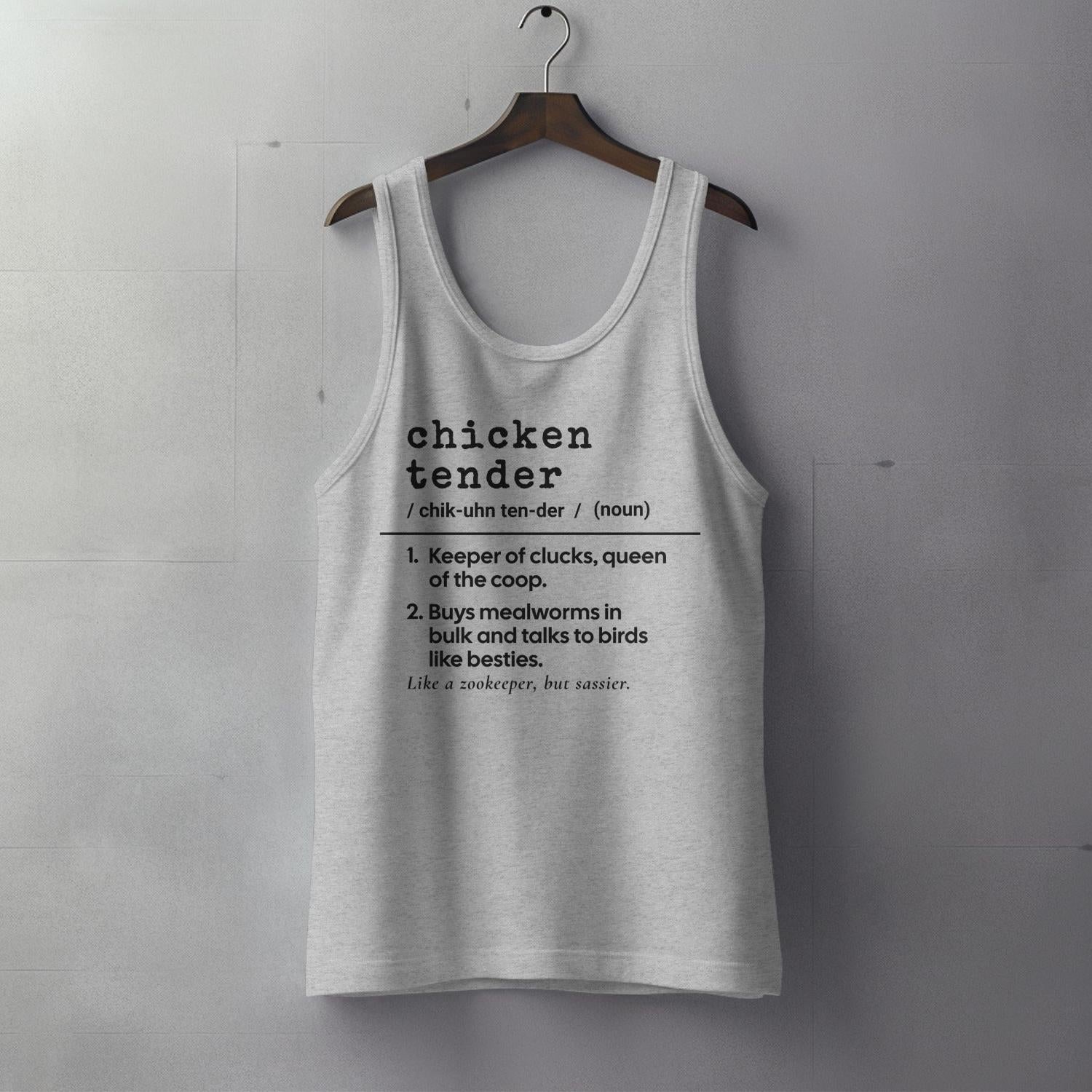 Chicken Tender Definition Tank Top