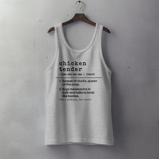 Chicken Tender Definition Tank Top