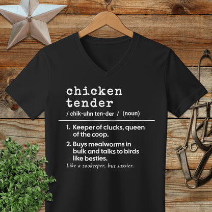 Chicken Tender Definition V-neck