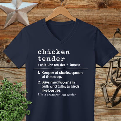 Chicken Tender Definition V-neck