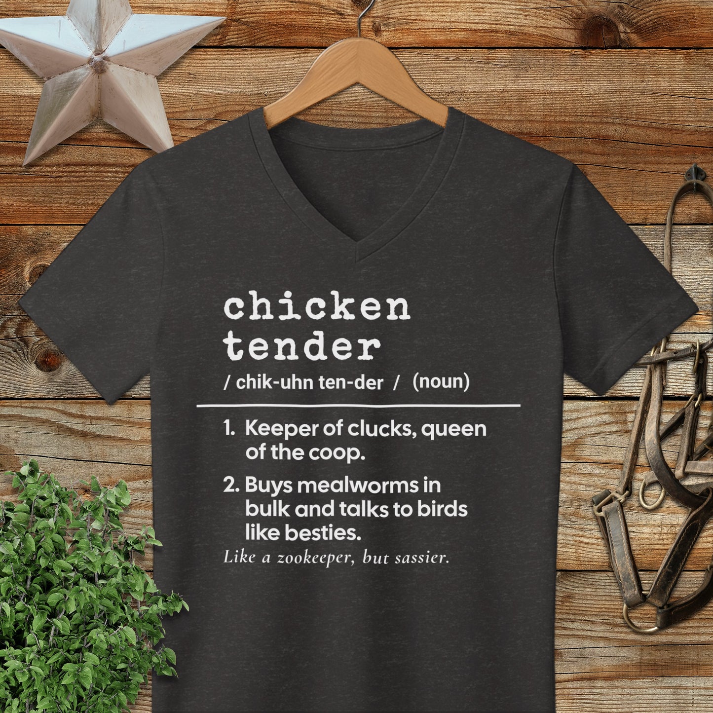 Chicken Tender Definition V-neck