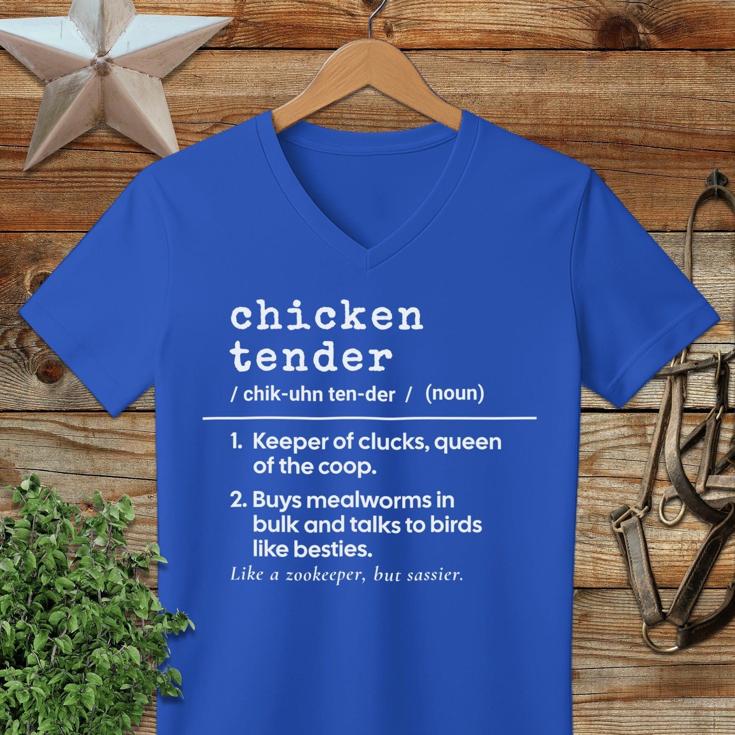 Chicken Tender Definition V-neck