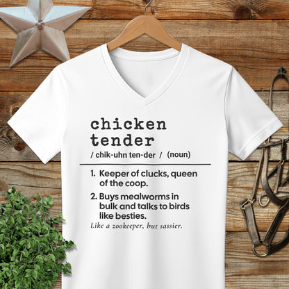 Chicken Tender Definition V-neck