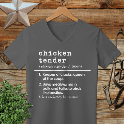 Chicken Tender Definition V-neck