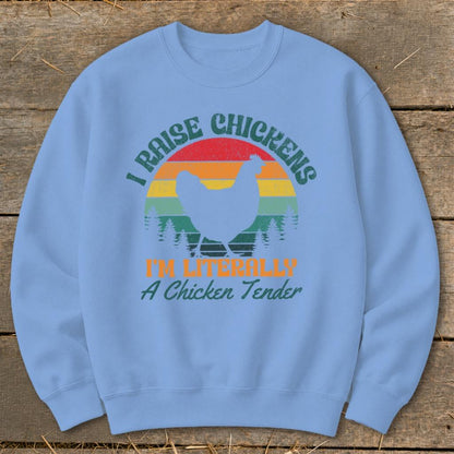 Chicken Tender Sweatshirt - Carolina Blue