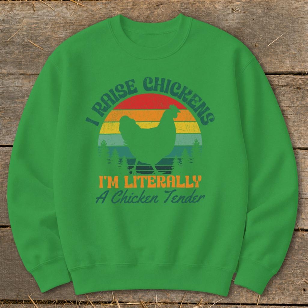 Chicken Tender Sweatshirt - Irish Green