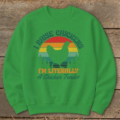 Chicken Tender Sweatshirt - Irish Green