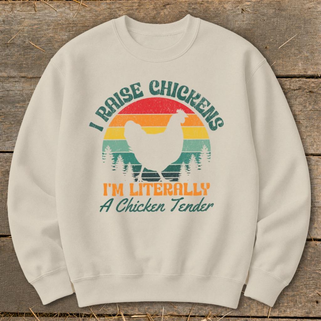 Chicken Tender Sweatshirt - Sand