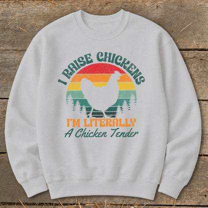 Chicken Tender Sweatshirt - Sport Grey