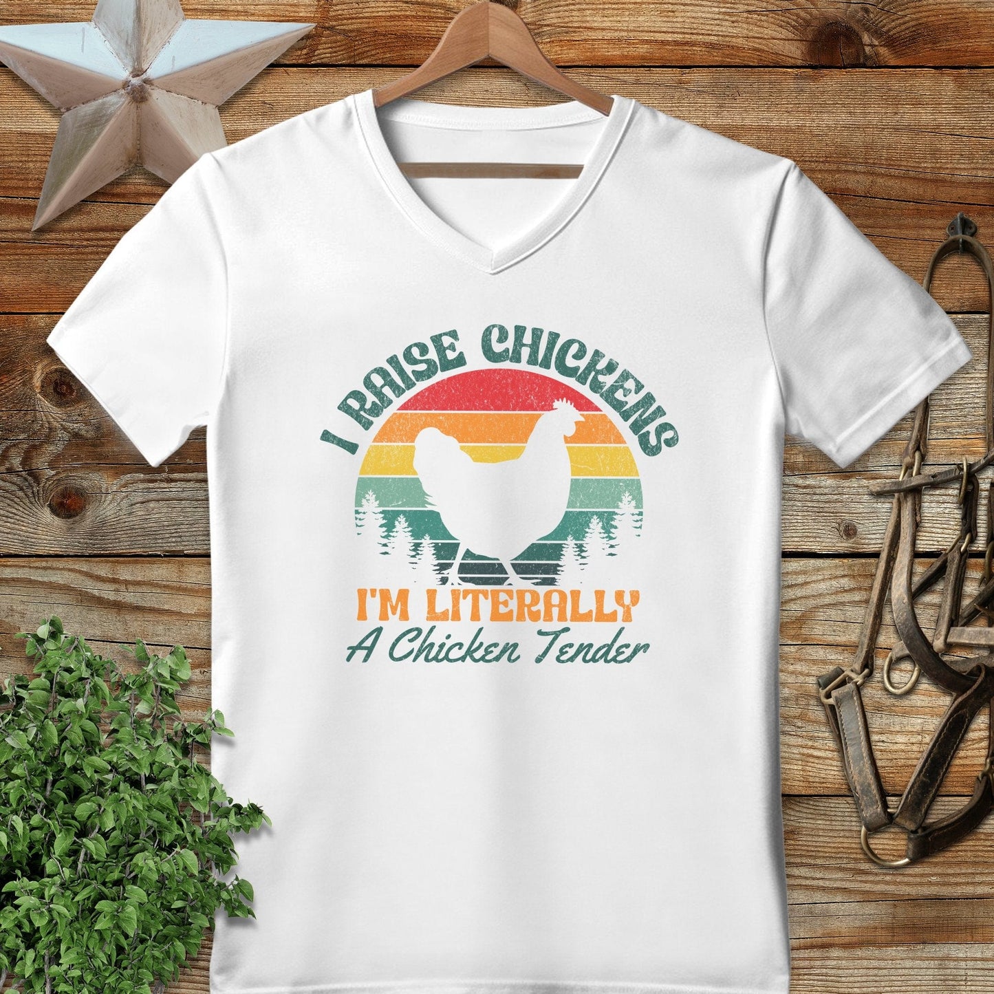 Chicken Tender V-neck