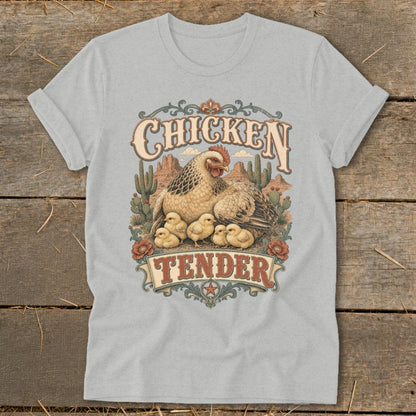 Chicken Tender Western Softstyle Tee