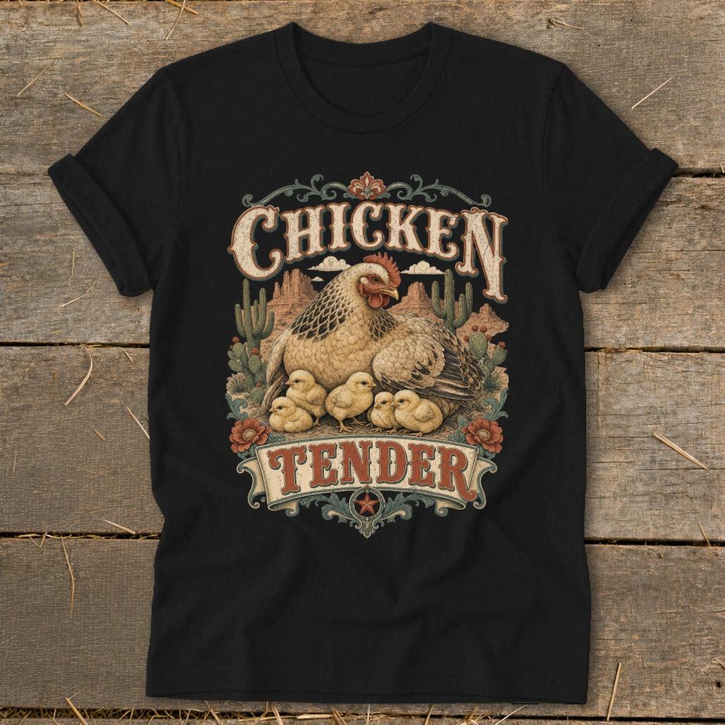 Chicken Tender Western Softstyle Tee