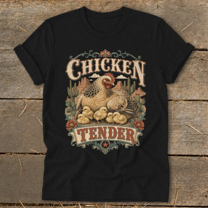 Chicken Tender Western Softstyle Tee