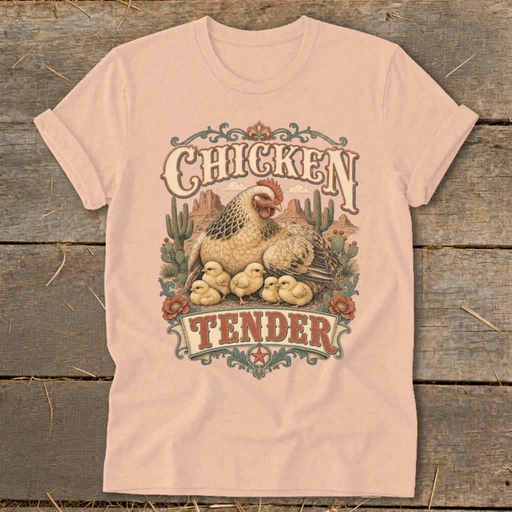 Chicken Tender Western Softstyle Tee