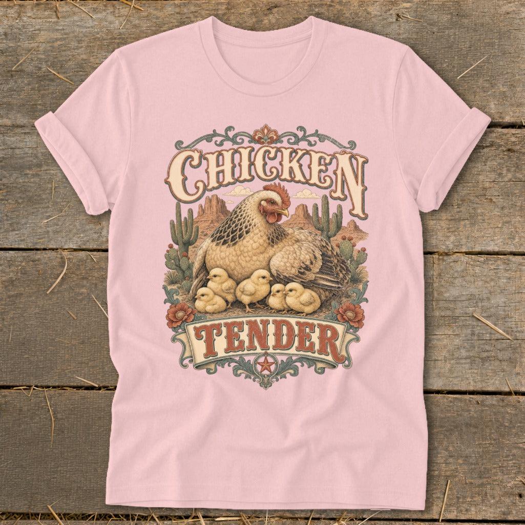 Chicken Tender Western Softstyle Tee