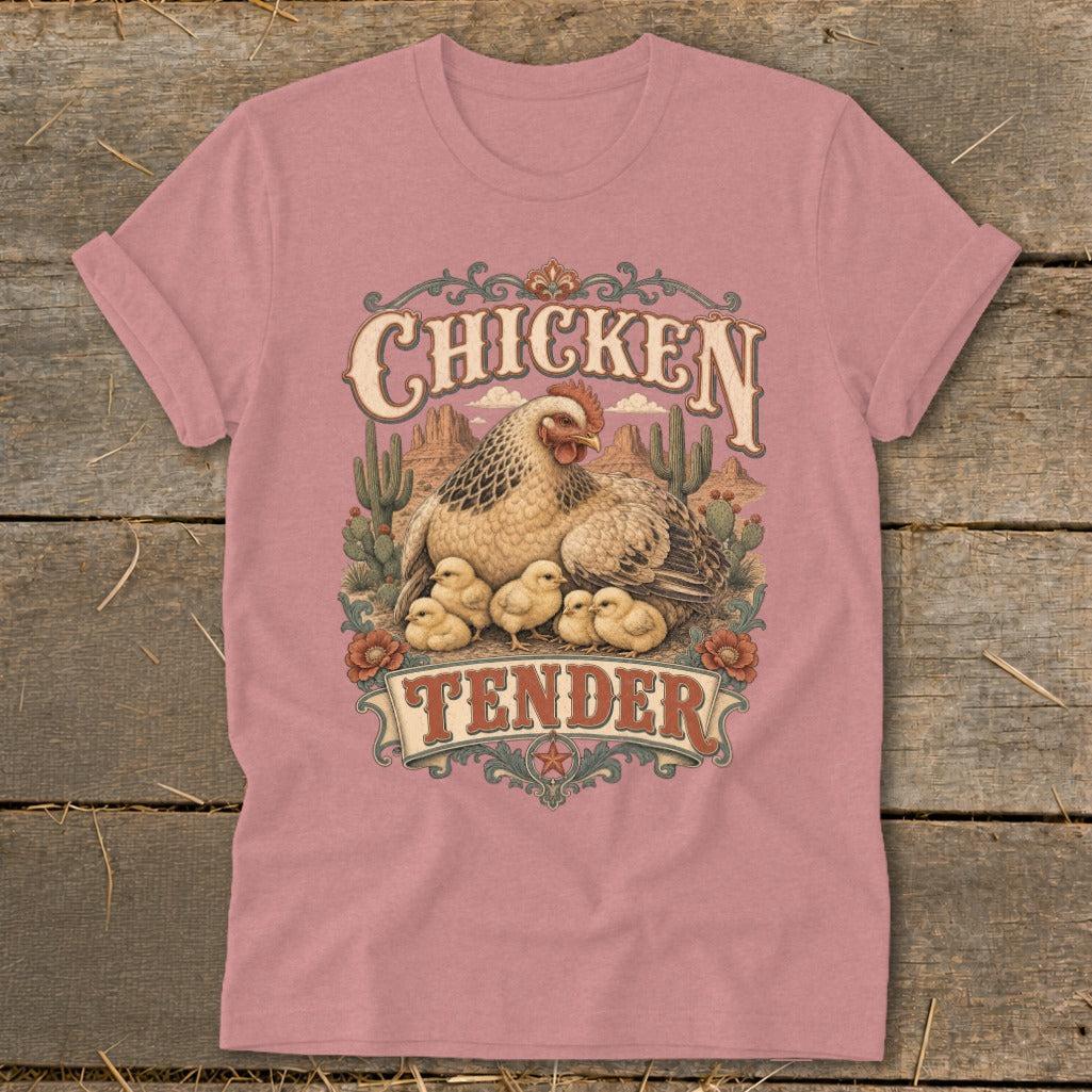 Chicken Tender Western Softstyle Tee