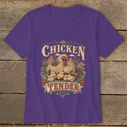 Chicken Tender Western V-neck
