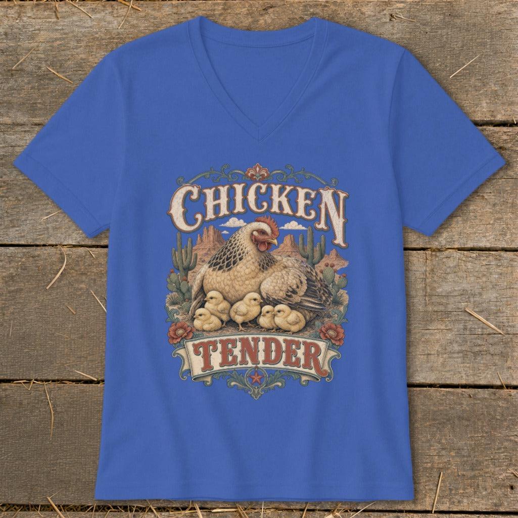 Chicken Tender Western V-neck