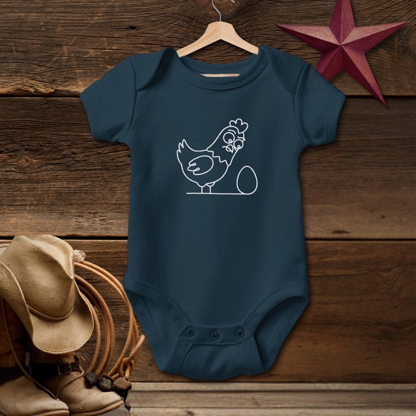 Chicken and Egg Bodysuit (Baby)