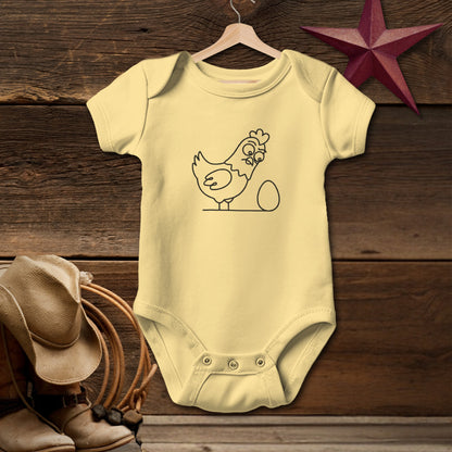 Chicken and Egg Bodysuit (Baby)