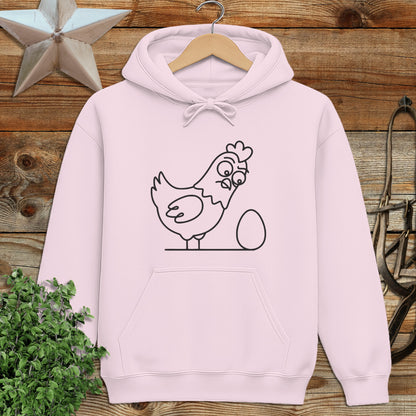 Chicken and Egg Hoodie