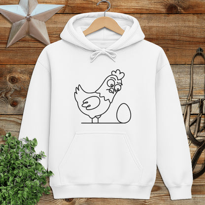 Chicken and Egg Hoodie