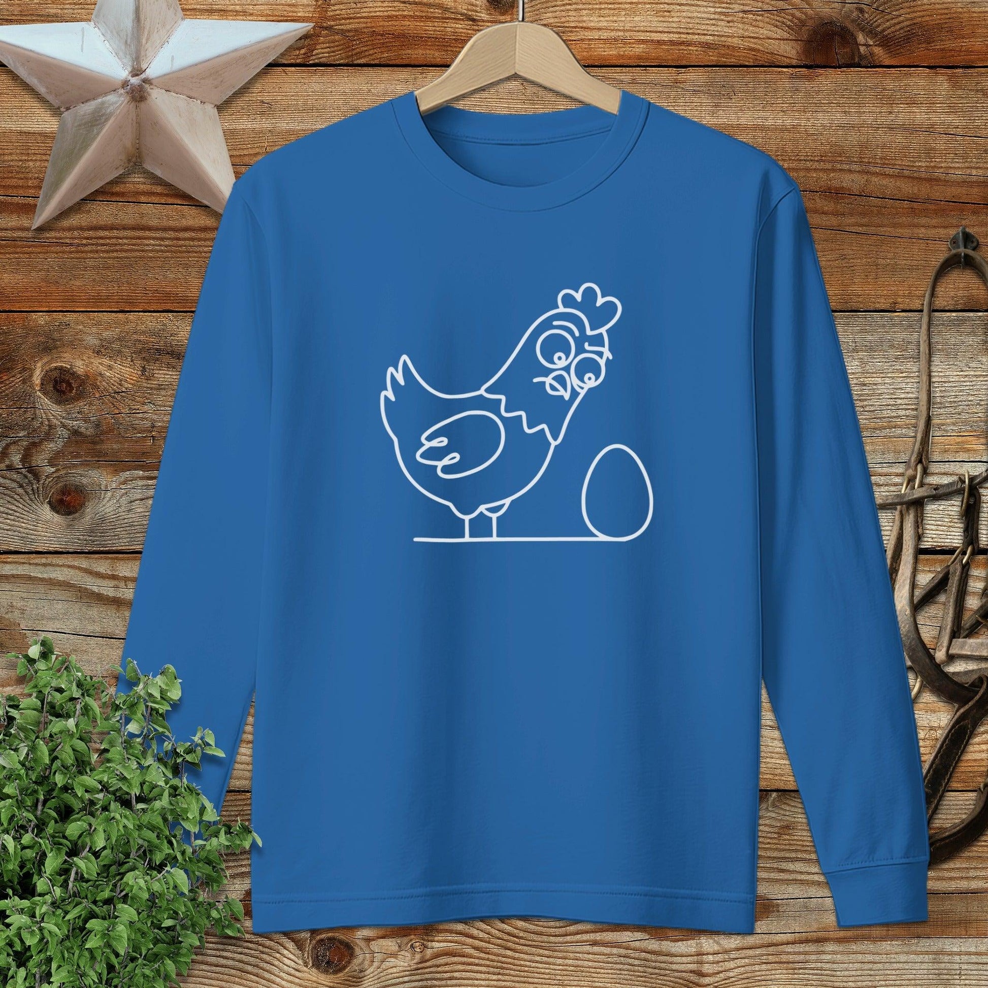 Chicken and Egg Long Sleeve Tee
