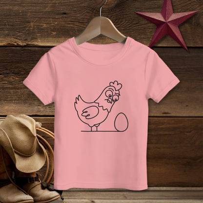 Chicken and Egg T-Shirt (Toddler)