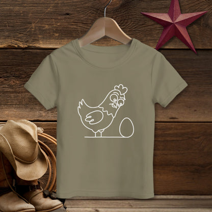 Chicken and Egg T-Shirt (Toddler)