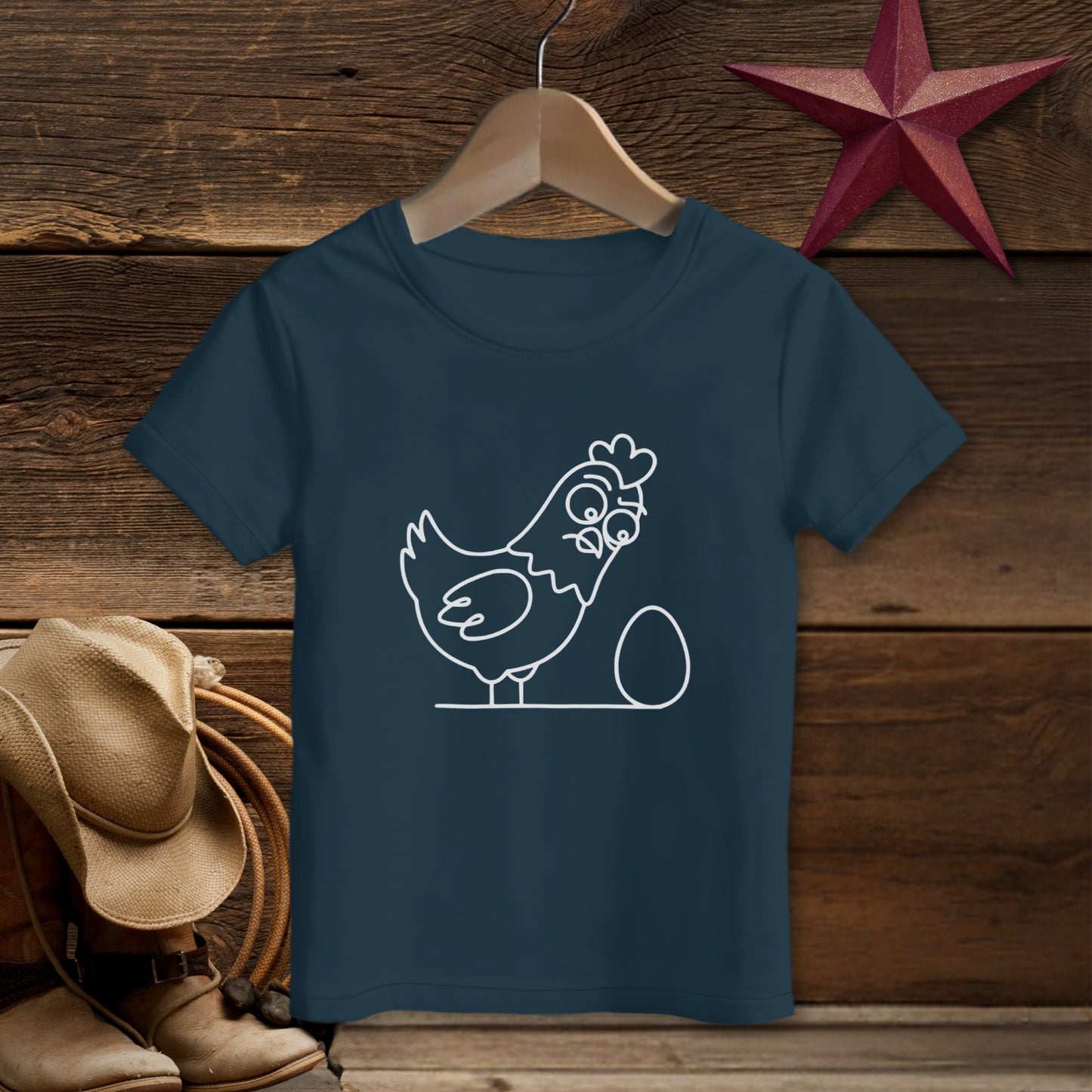Chicken and Egg T-Shirt (Toddler)