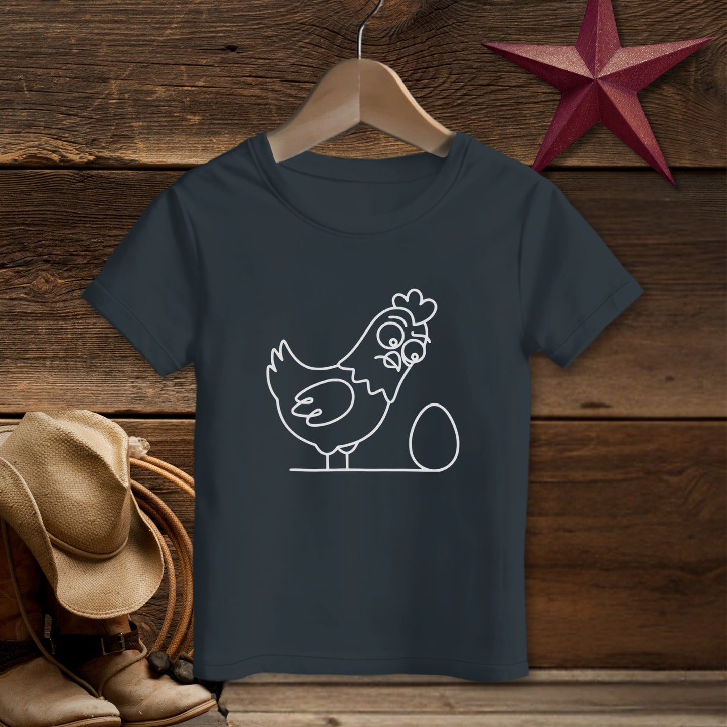 Chicken and Egg T-Shirt (Toddler)
