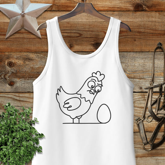 Chicken and Egg Tank Top