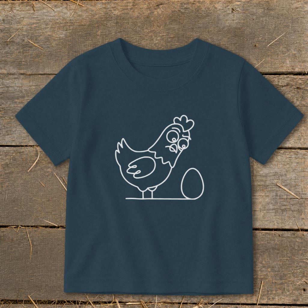 Chicken and Egg Toddler Tee