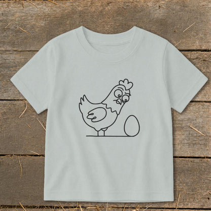 Chicken and Egg Toddler Tee