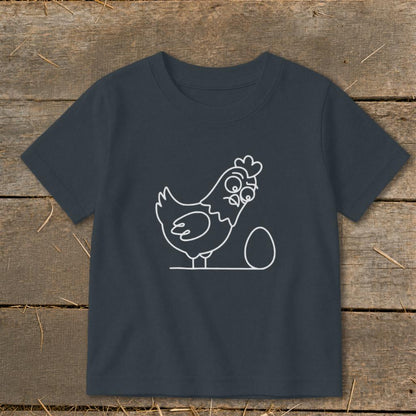 Chicken and Egg Toddler Tee