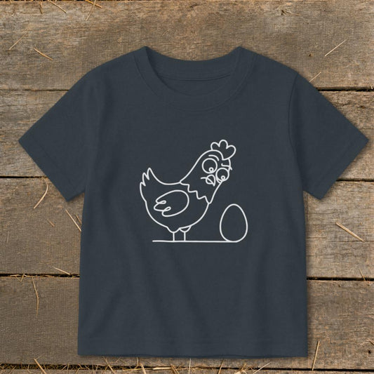 Chicken and Egg Toddler Tee