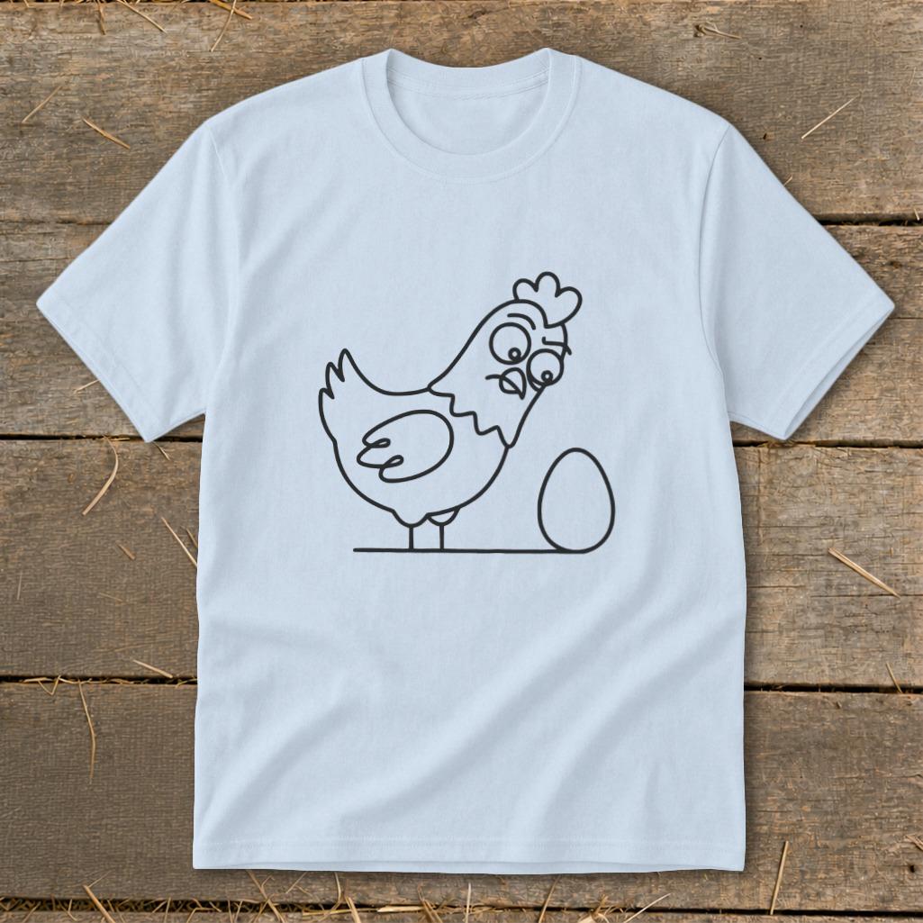 Chicken and Egg Youth Tee
