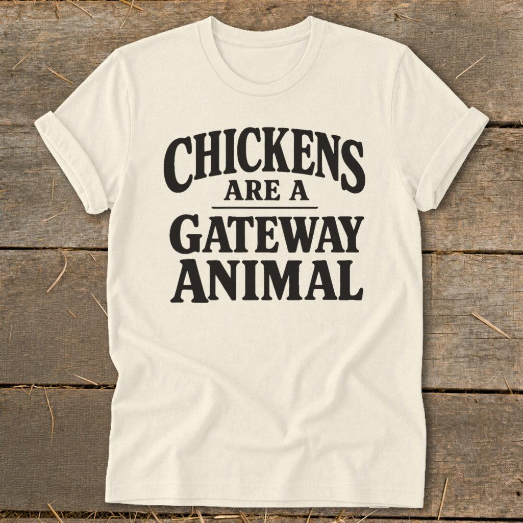 Chickens Are a Gateway Softstyle Tee
