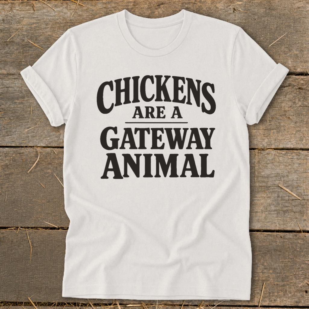 Chickens Are a Gateway Softstyle Tee