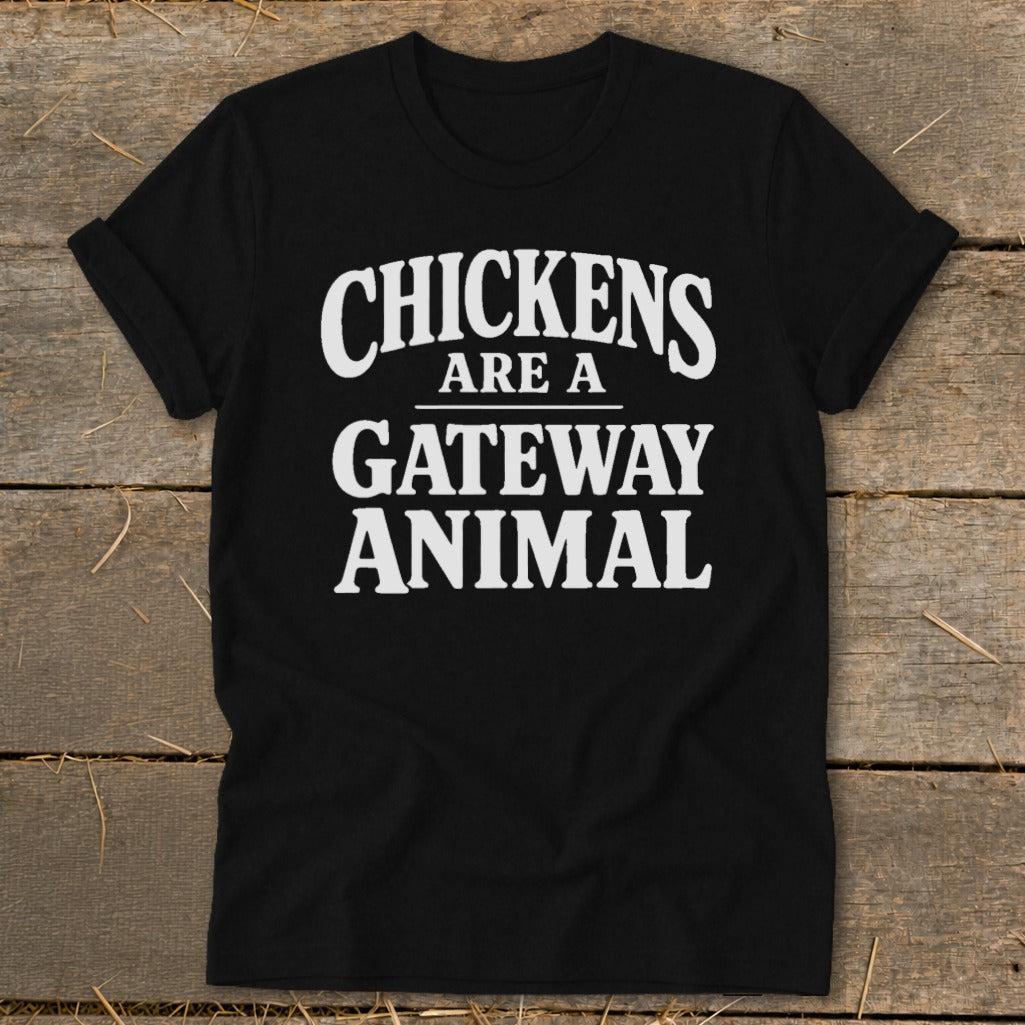 Chickens Are a Gateway Softstyle Tee