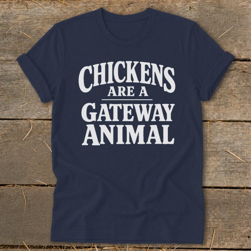 Chickens Are a Gateway Softstyle Tee