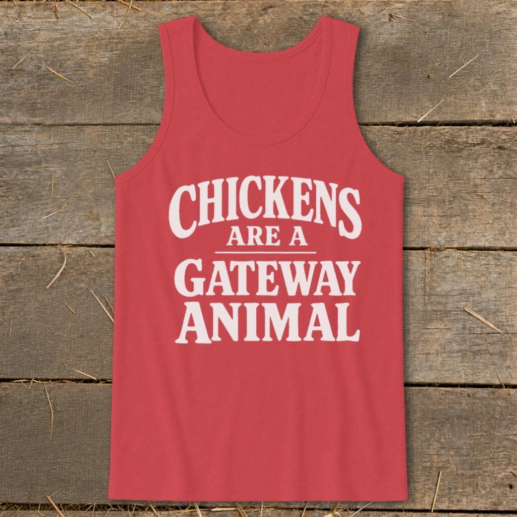 Chickens Are a Gateway Tank Top