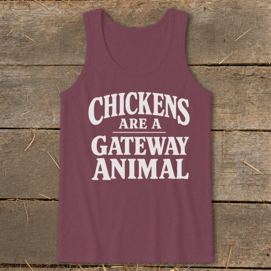 Chickens Are a Gateway Tank Top