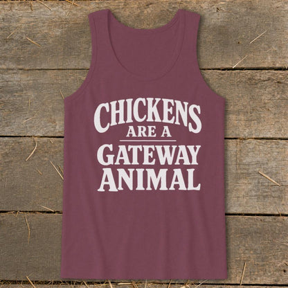Chickens Are a Gateway Tank Top