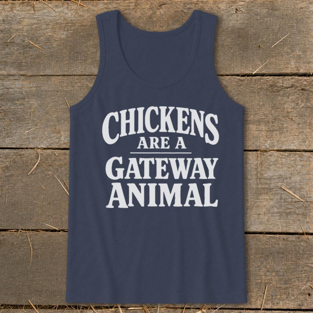 Chickens Are a Gateway Tank Top